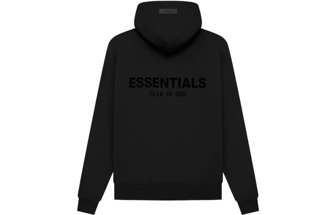 Minimal Logo Hoodie Black